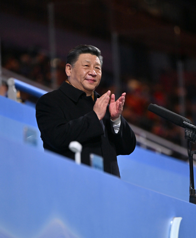 2022年3月4日晚，北京2022年冬殘奧會(huì)開幕式在國(guó)家體育場(chǎng)隆重舉行。習(xí)近平主席出席開幕式并宣布北京2022年冬殘奧會(huì)開幕。